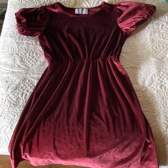 Old Navy Other - Garnet velour dress
